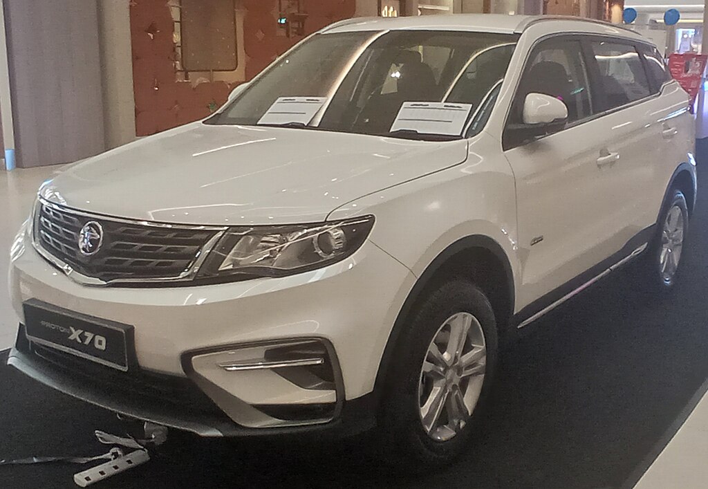 Proton X70 in Azhar Rent A Car fleet
